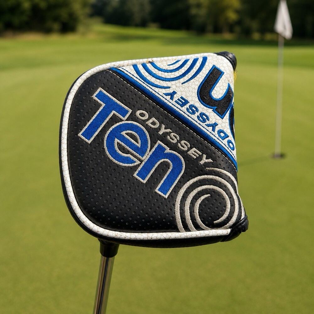 Odyssey Ten Putter Headcover Black Blue White Magnetic OEM Golf Cover